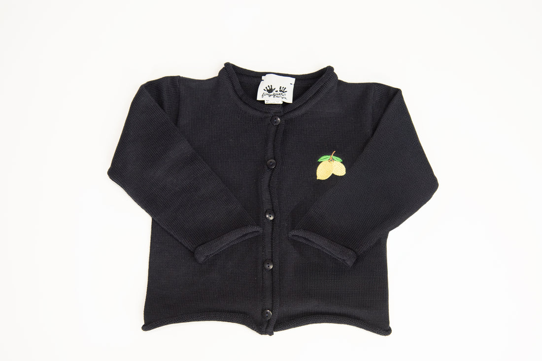 Knit Rolled Edge Cardigan