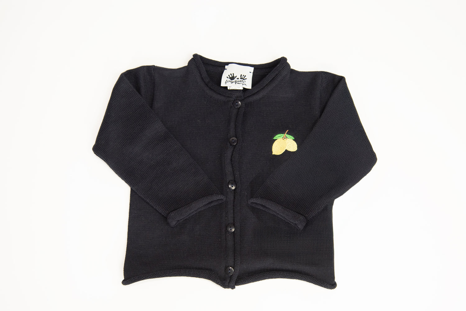 Knit Rolled Edge Cardigan