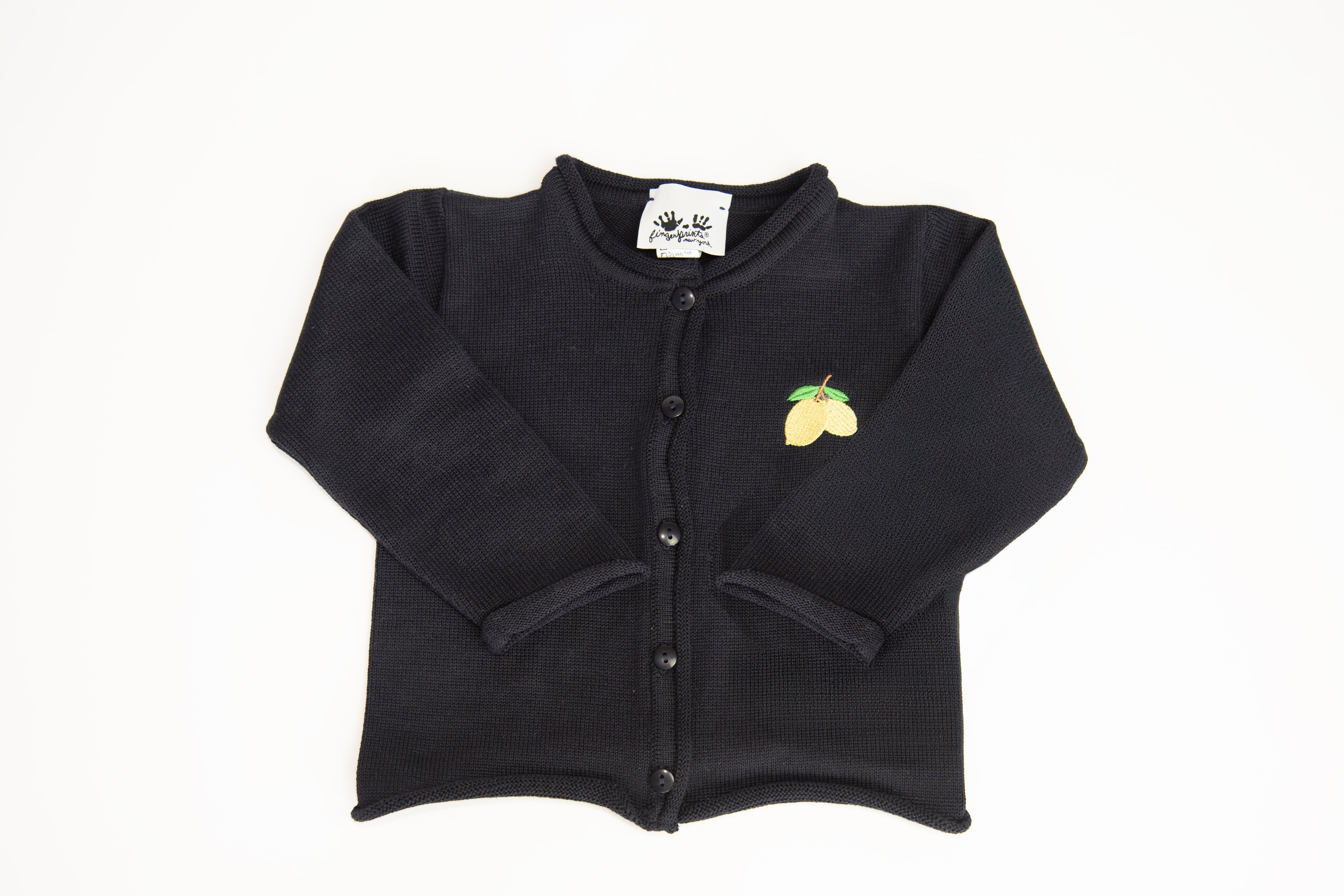 Knit Rolled Edge Cardigan