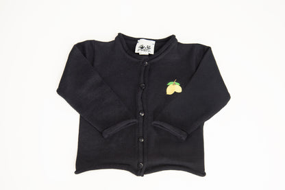 Knit Rolled Edge Cardigan