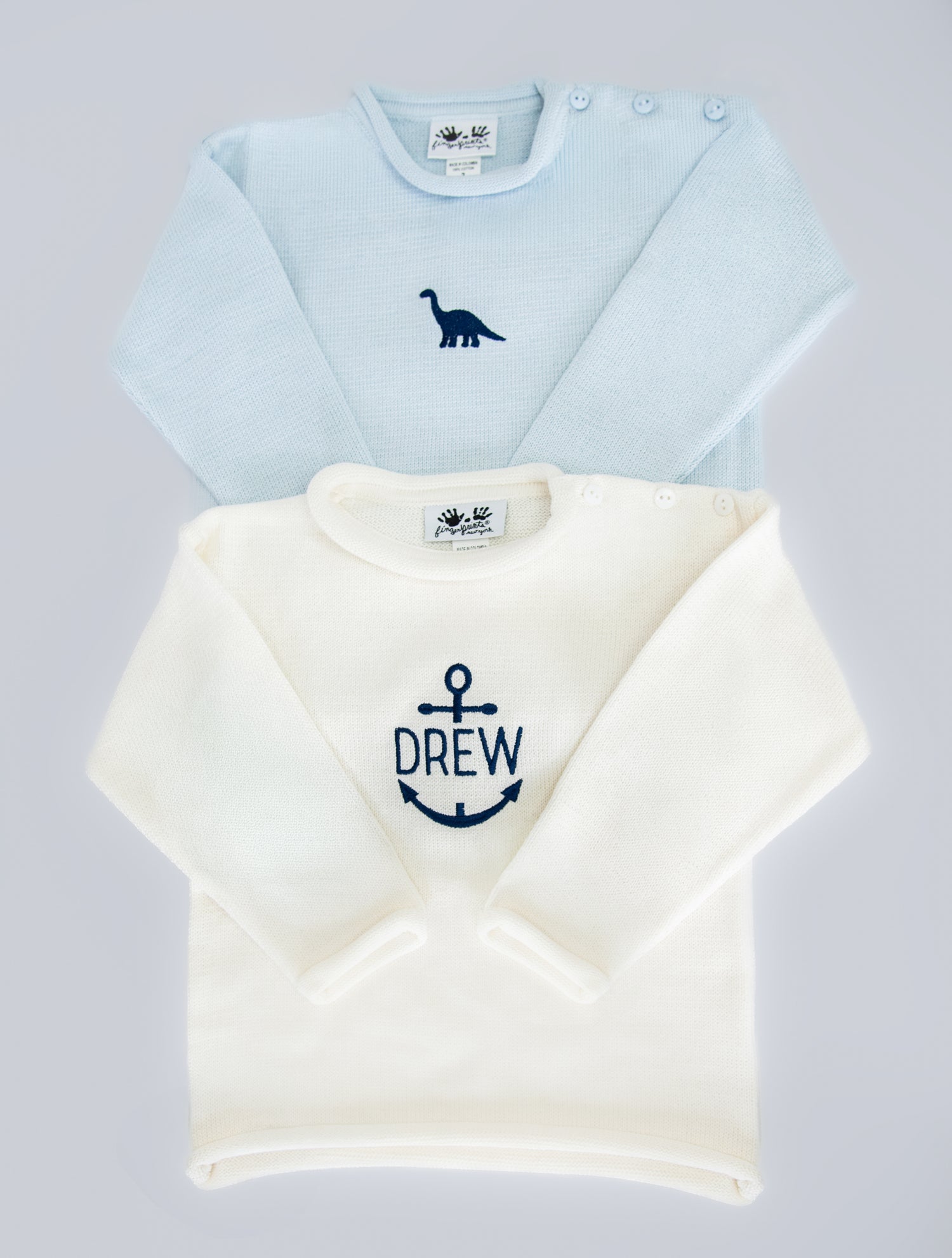 Knit Rolled Edge Pullover