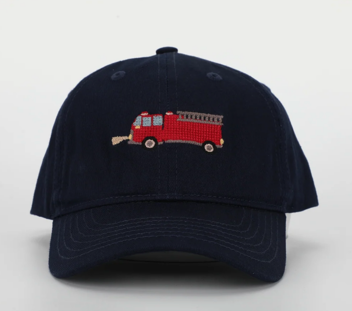 Little Kideauxs Needlepoint Firetruck Hat